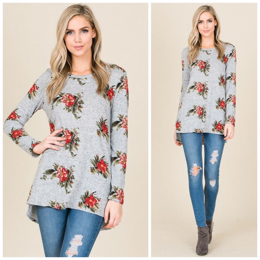 ❤️LAST 1! Brushed  Relaxed Fit Tunic! - Picture 4 of 8